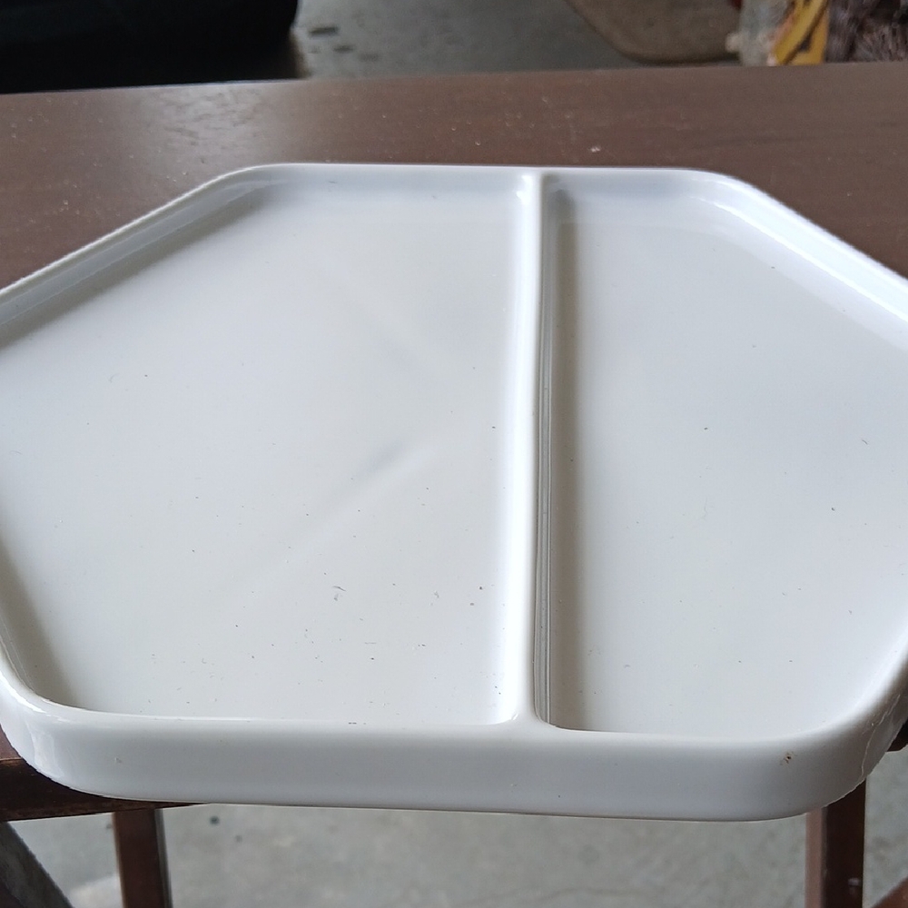 Libbey White Serving Tray